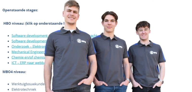 Drie nieuwe ARA Stagiaires stellen zich voor